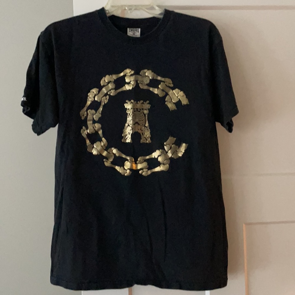 Men’s Crooks & Castles Black Tee Size M
